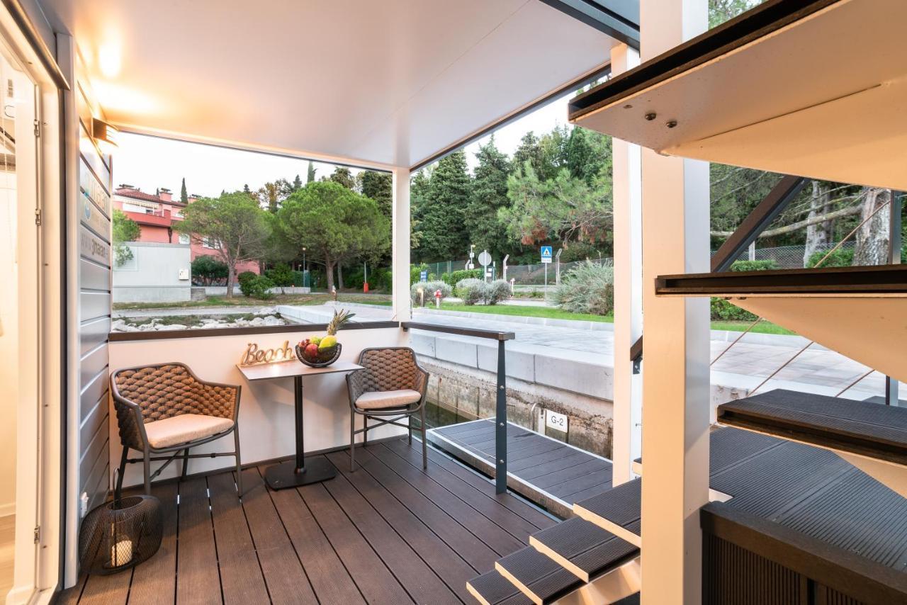 The Sea Lodges Portoroz - Bootshaus Floating Sea House Dış mekan fotoğraf