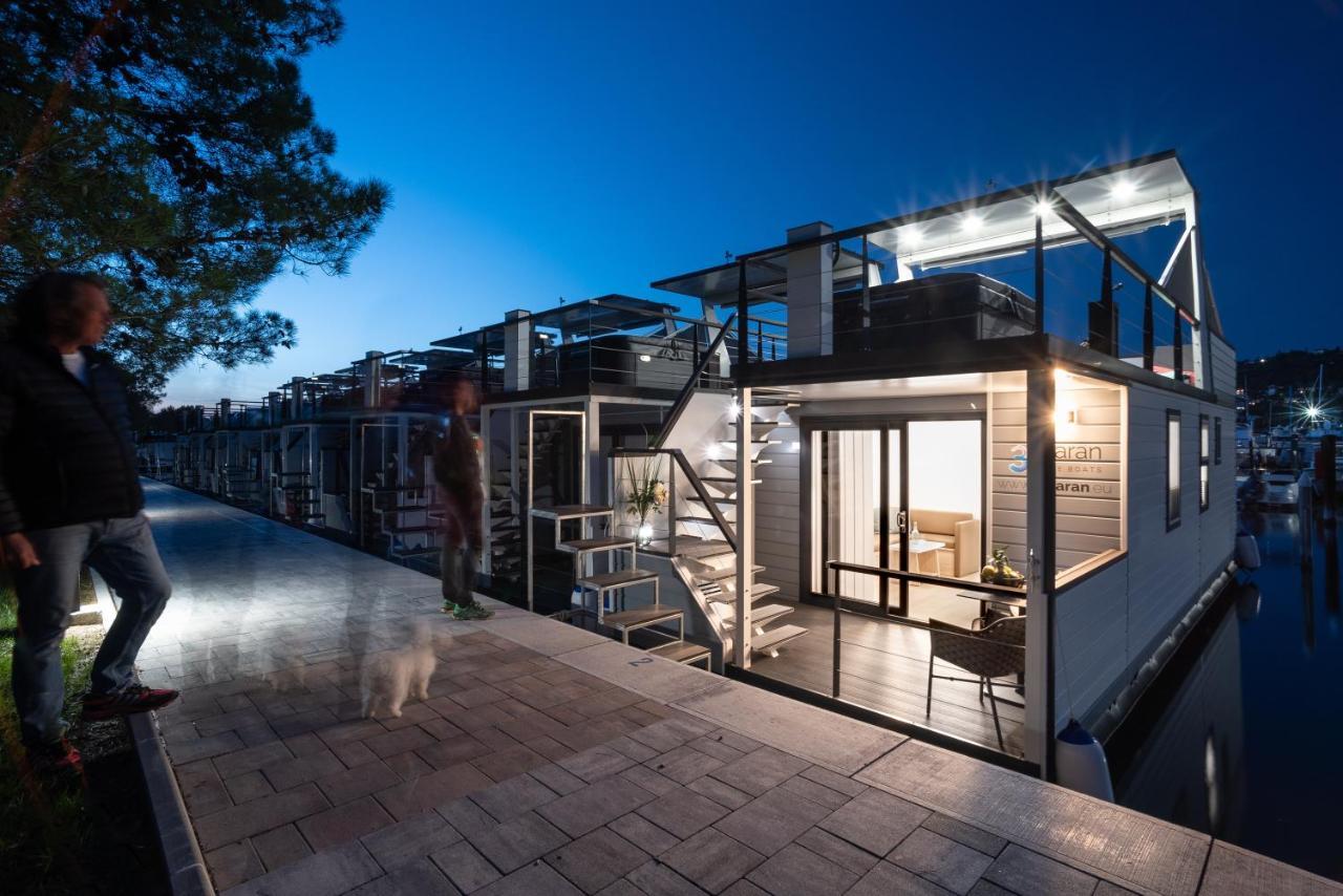The Sea Lodges Portoroz - Bootshaus Floating Sea House Dış mekan fotoğraf